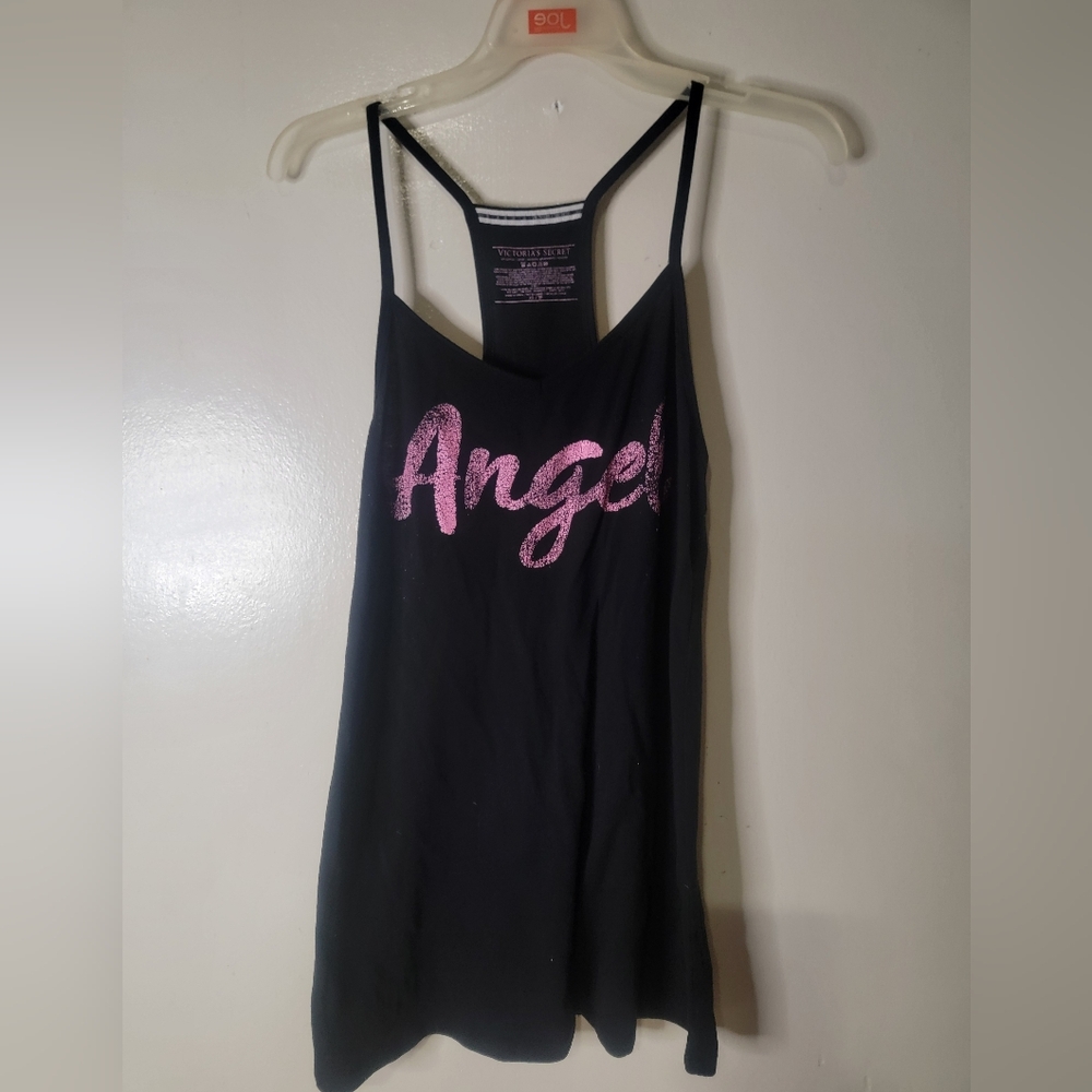 Victoria Secret Flowy glitter Angel Tank Top